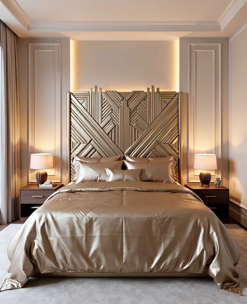 Ambiente de descanso de lujo